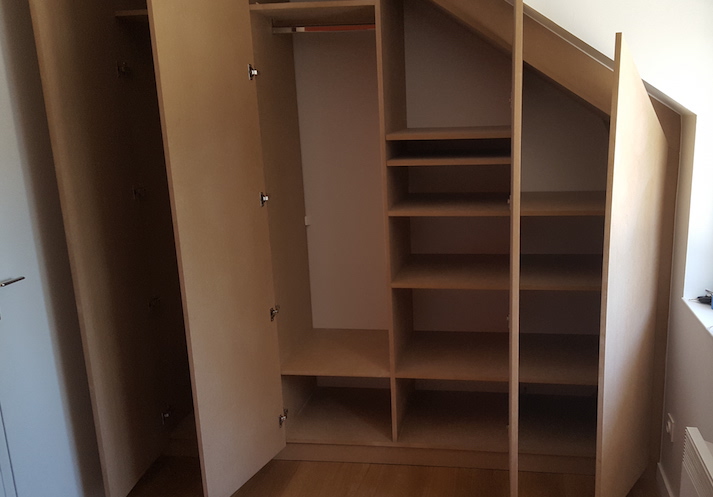 agencement sur mesure placard vannes