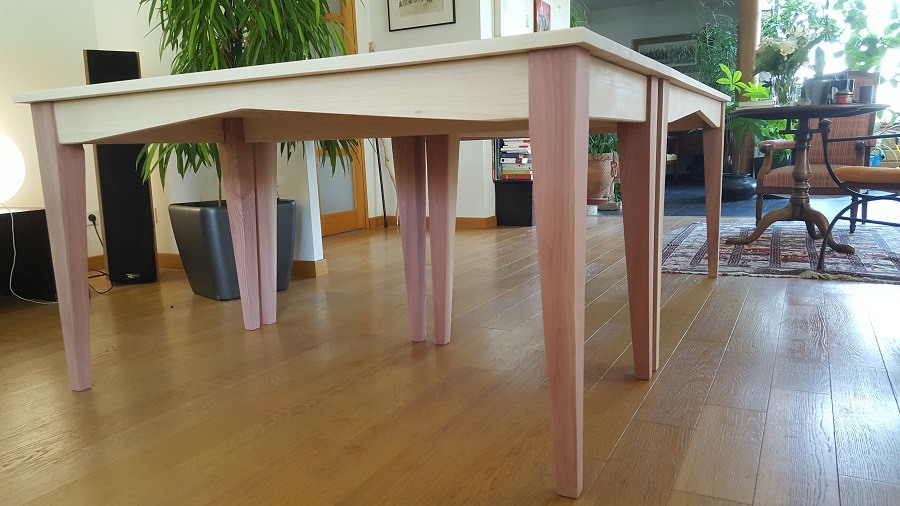 création de table sur mesure à vannes